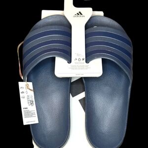Adidas Navy Blue Slide Sandals